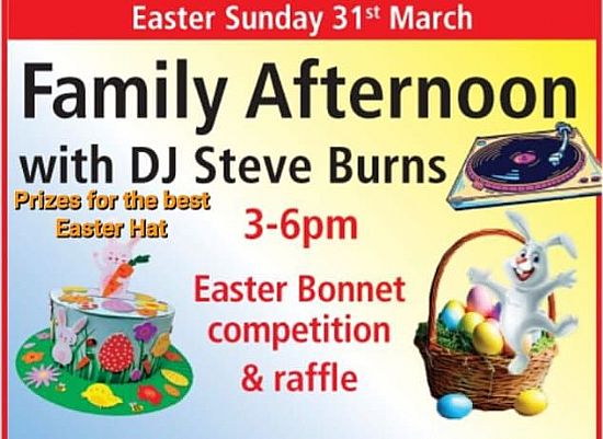 easter sunday family afternoon with dj steve burns