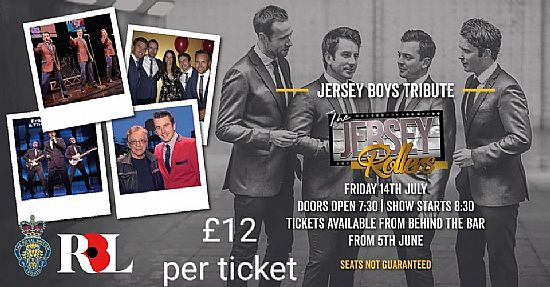 jersey boys tribute/the jersey rollers